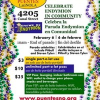 Celebrando Mardi Gras! en Puentes&LatiNola.